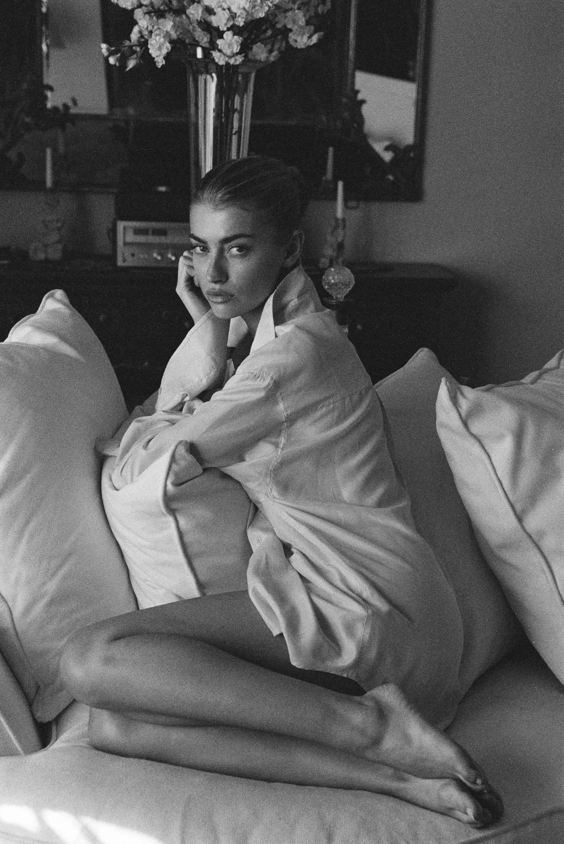 Editorial portrait photograph by Neave Bozorgi